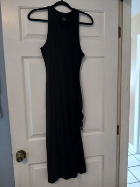 aerie Black Racerback Maxi Dress